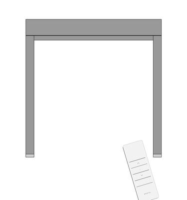 Windows Patio Zip Track Blinds Clear PVC Cafe Blinds