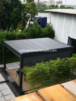 4x3m Manual/electric Alu.Louvred Pergola