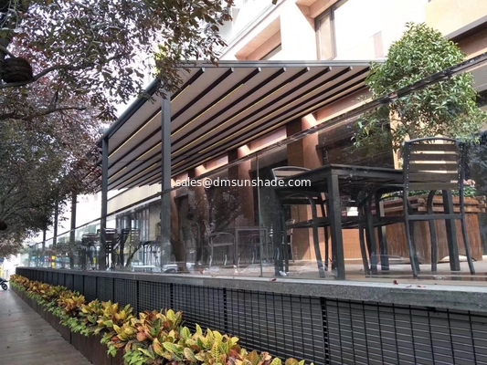 Aluminum Retractable PVC Pergola Canopy,retractable Roof Awning Pergola Hotels