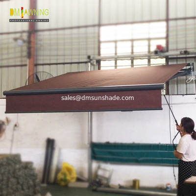 1.5M Long Valance Awnings，Hand operated electric telescopic awning