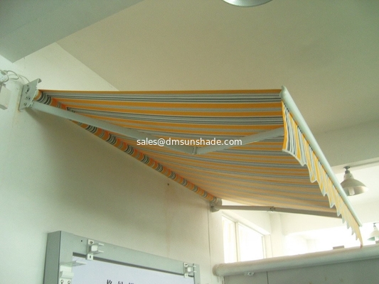 Outdoor retractable awning Aluminum commercial manual awning