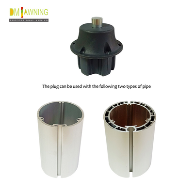 63mm 78mm Awning Roller Blind Kits Awning Round Tube Plug Repair Kit