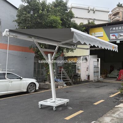 หนาภาระ ฟรีสเตนเดนด์ออฟรานท์แขนลอกได้ด้วยฐานล้อสําหรับหน้าร้าน