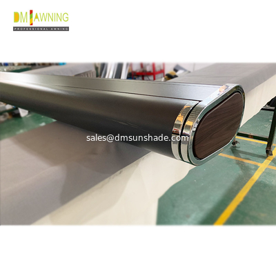 Manual retractable pergola, household electric pergola, outdoor awning