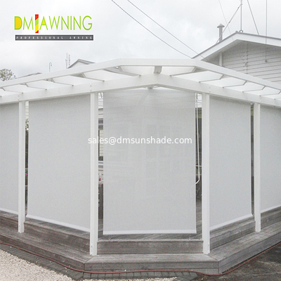 Aluminum Vertical Blind Outdoor Window Shade Outdoor Sunscreen Blind