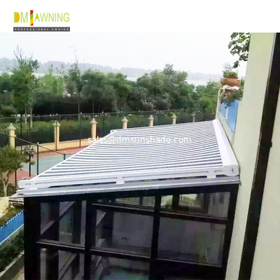 Aluminum Conservatory Sun Shade Canopy Cassette Waterproof Patio Awning