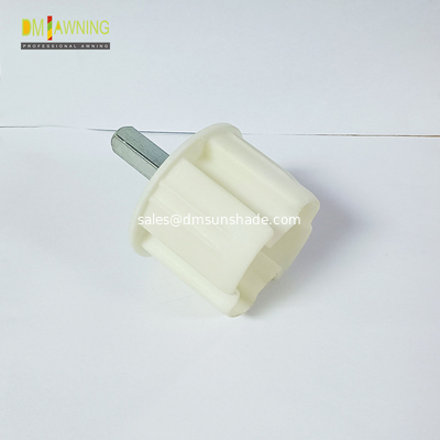 78mm Motorized Roller Shade Kit Nylon Square Plug Retractable Awning Hardware